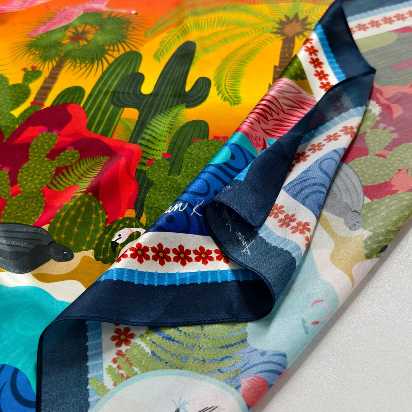 Cabo Rojo Silk Scarf