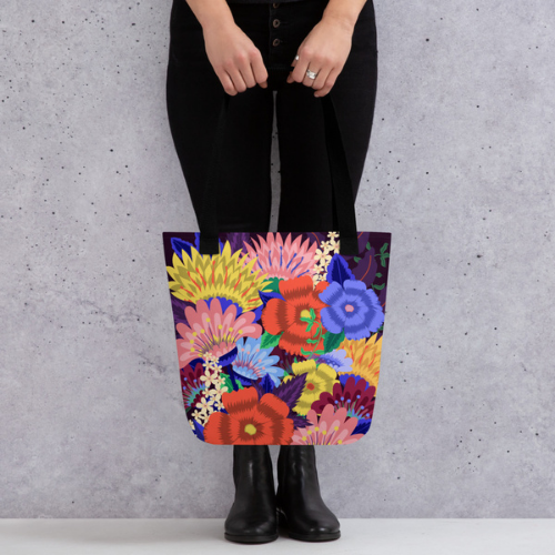 Magnificent Floral Tote bag
