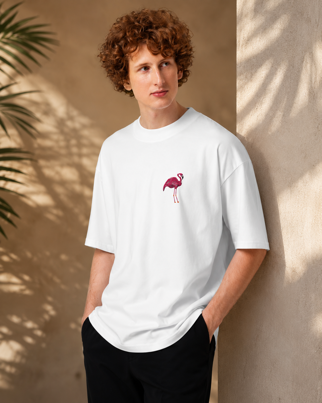 Pedernales Flamingo Oversized T-Shirt