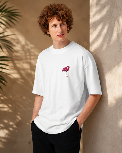 Pedernales Flamingo Oversized T-Shirt