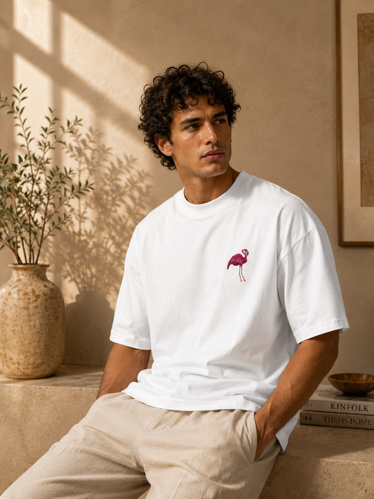 Pedernales Flamingo Oversized T-Shirt