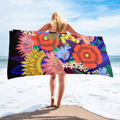 Magnificent Floral Towel