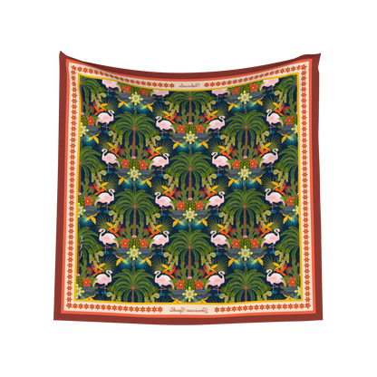 Laguna de Oviedo Pedernales Silk Scarf